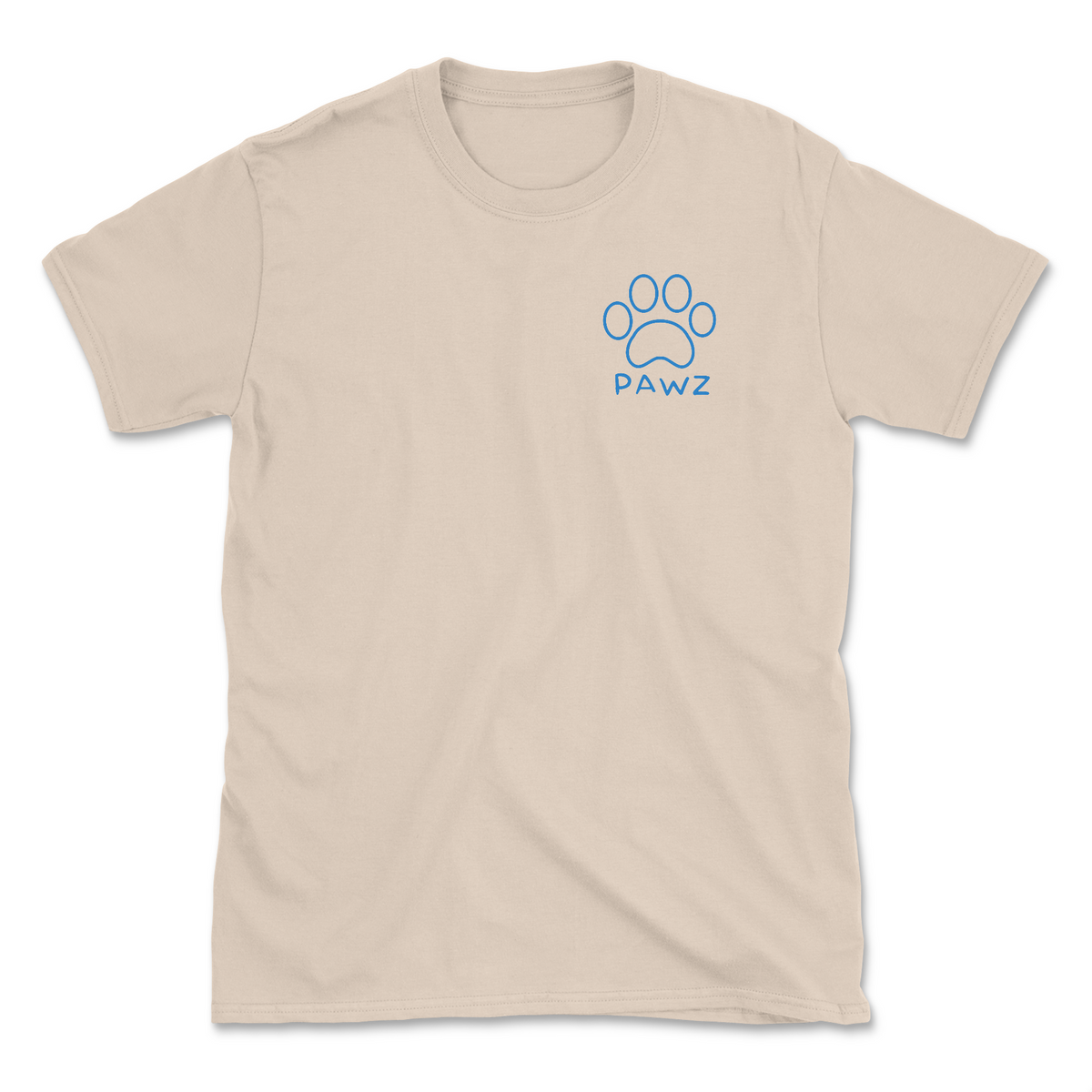 Oklahoma Flag Paw (Adult Short Sleeve T-Shirt)