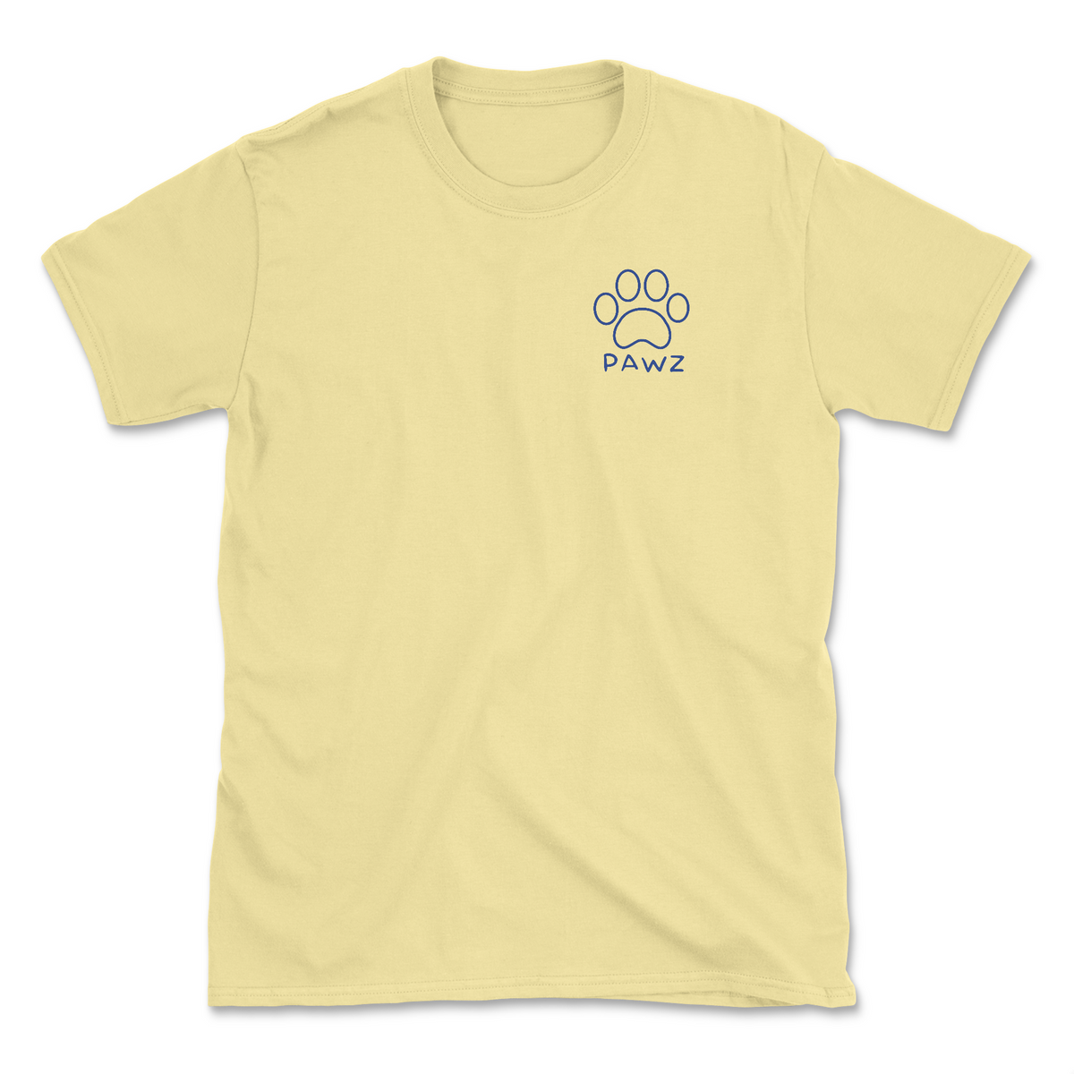 Idaho Flag Paw (Adult Short Sleeve T-Shirt)