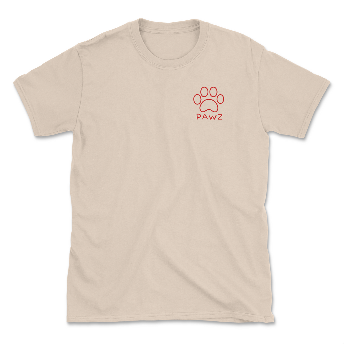 Mississippi Flag Paw (Adult Short Sleeve T-Shirt)