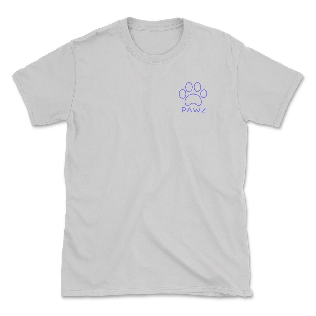 Logo - Ice Grey (Adult Short Sleeve T-Shirt)