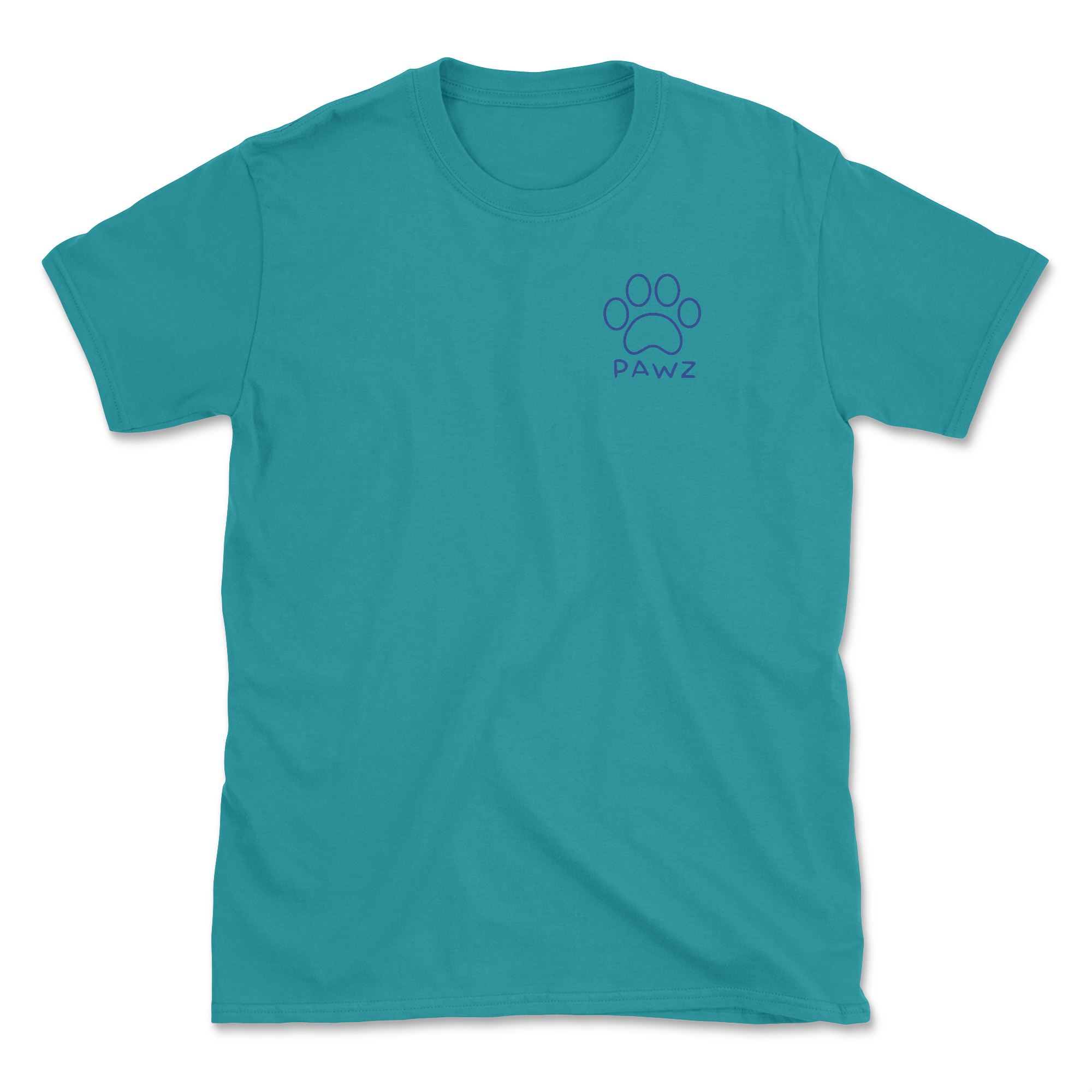 Kentucky Flag Paw (Adult Short Sleeve T-Shirt)