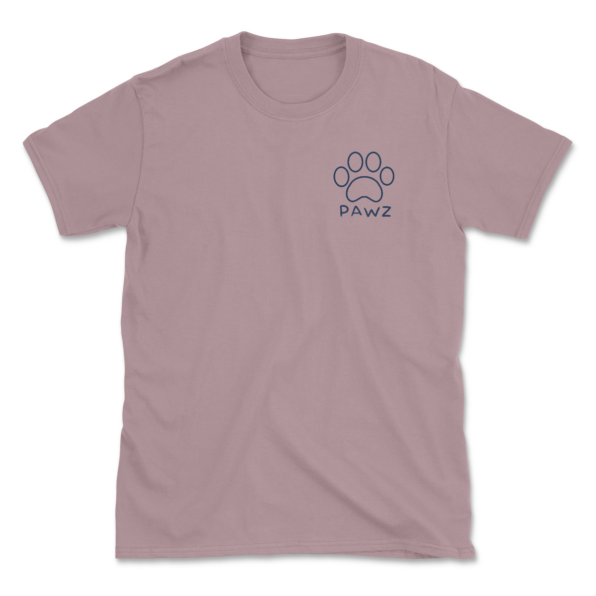 Kansas Flag Paw (Adult Short Sleeve T-Shirt)