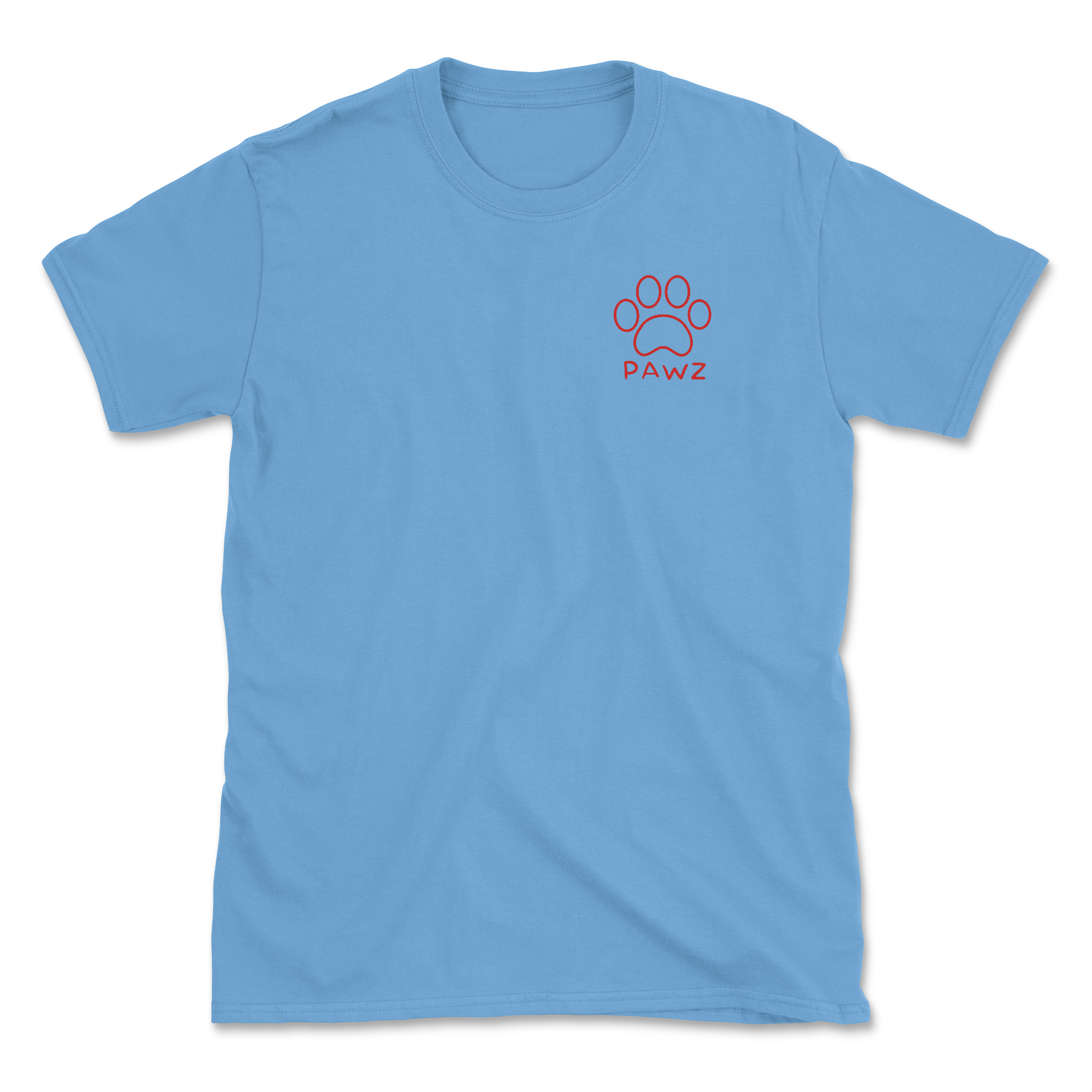 Iowa Flag Paw (Adult Short Sleeve T-Shirt)