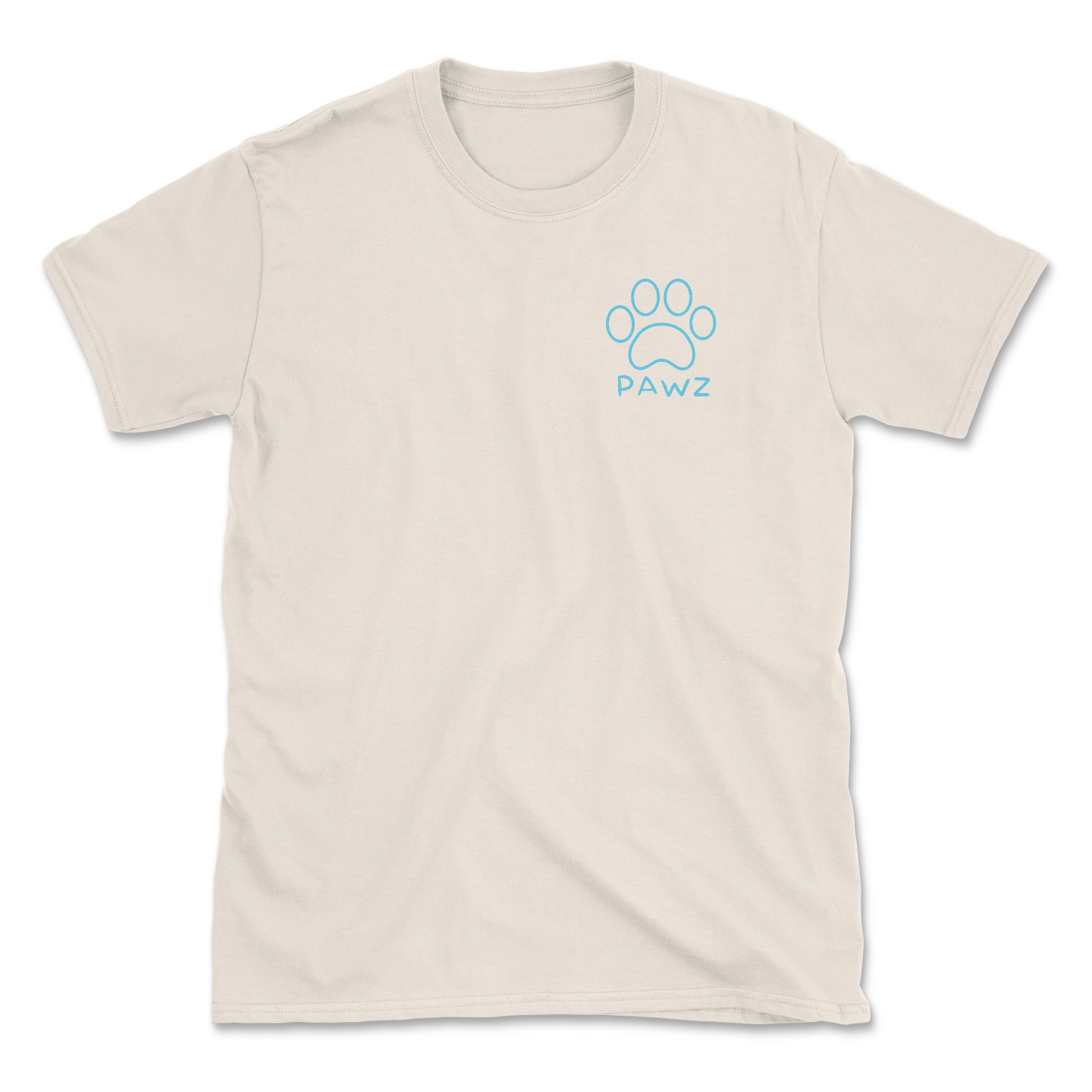 Minnesota Flag Paw (Adult Short Sleeve T-Shirt)